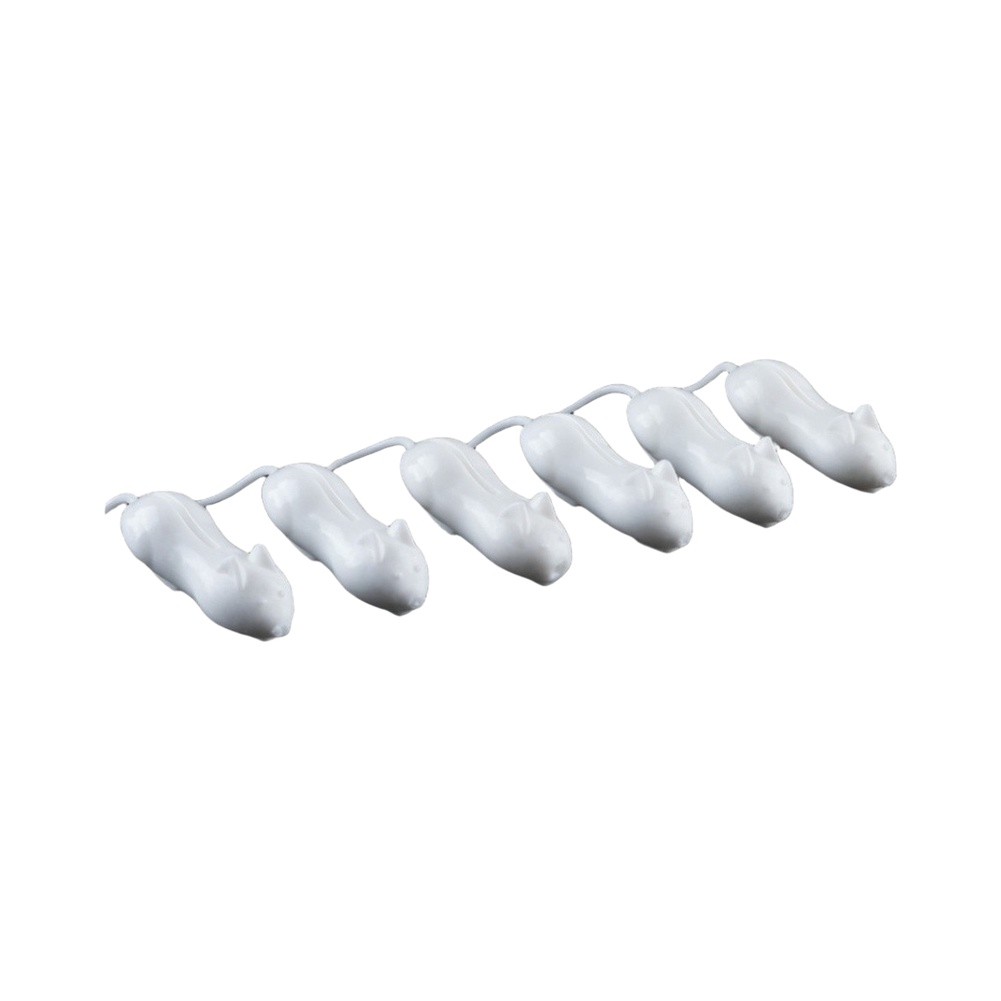 Fishing Hook Weedless - 6 señuelos flotantes de rata para
