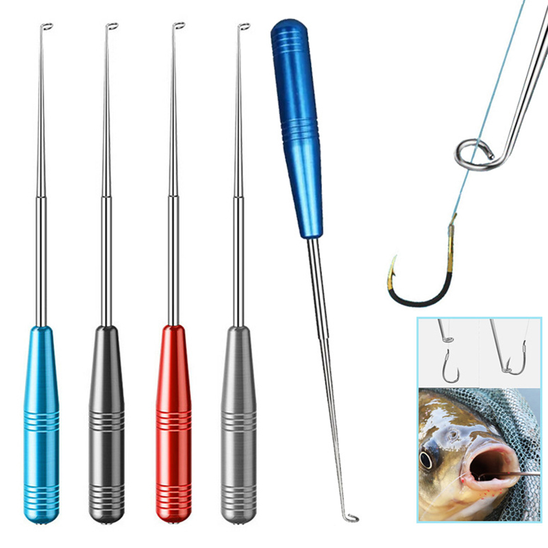 Fishing Hook Sharpener - Extractor de seguridad de acero inoxidable,