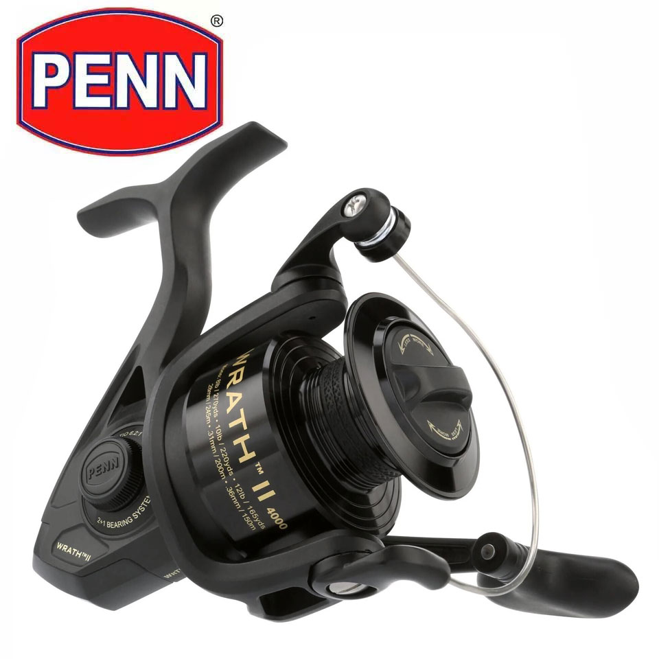 Daiwa Reel Bg - Carrete giratorio PENN WRATH II 2500-8000