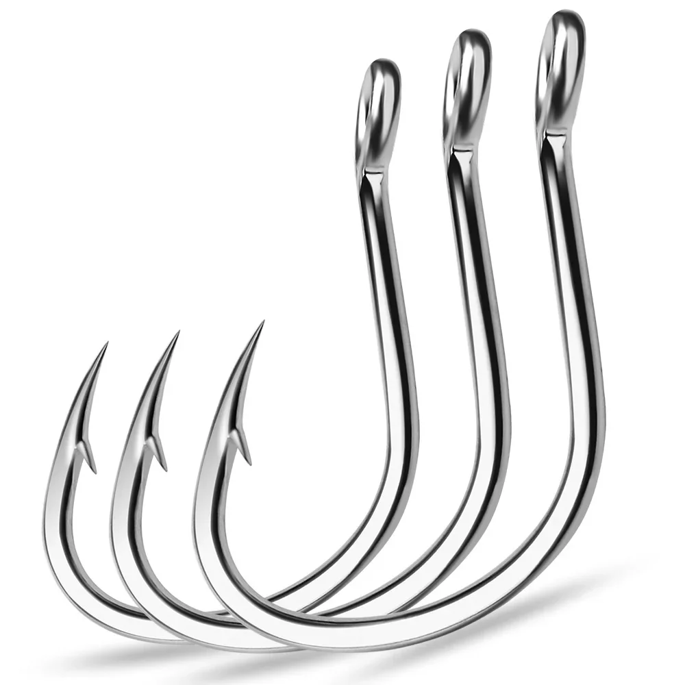 Fishing Hook Barbless - Anzuelos de ojo de anillo, anzuelo