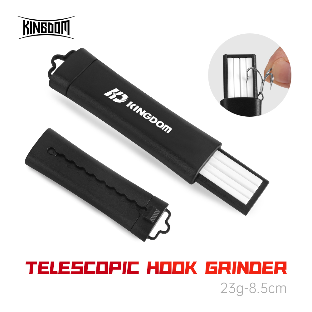 Fishing Hook Sharpener - YOOFISH-amoladora de anzuelos telescópica para pesca,