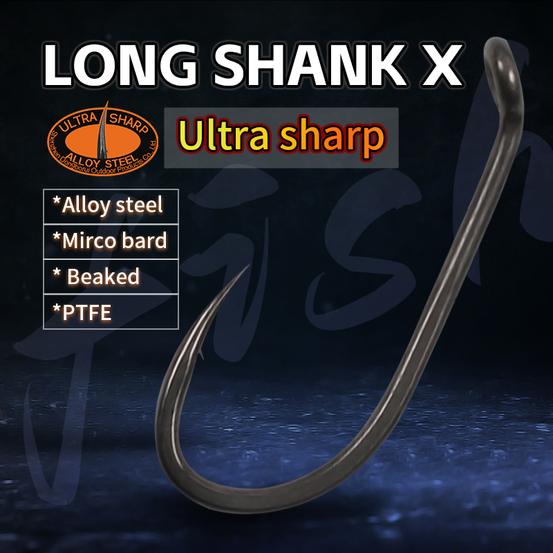 10 Uds. Anzuelo de pesca de ca - Fishing Hook Barbless reseña y precio