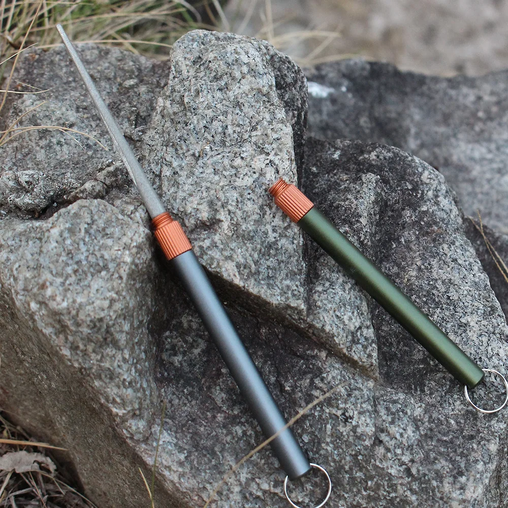 Mini caña para afilar cuchillo - Fishing Hook Sharpener reseña y precio