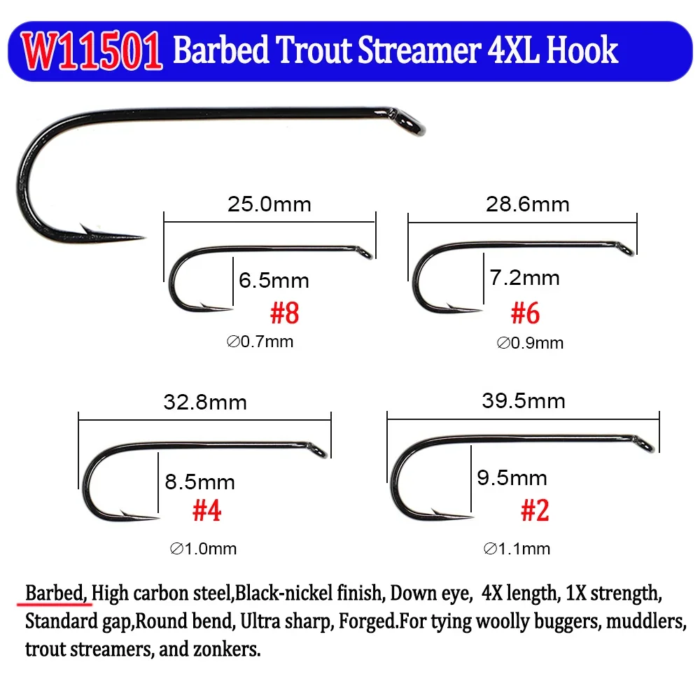 200 Uds. Anzuelo de pesca con  - Fishing Hook Barbless reseña y precio