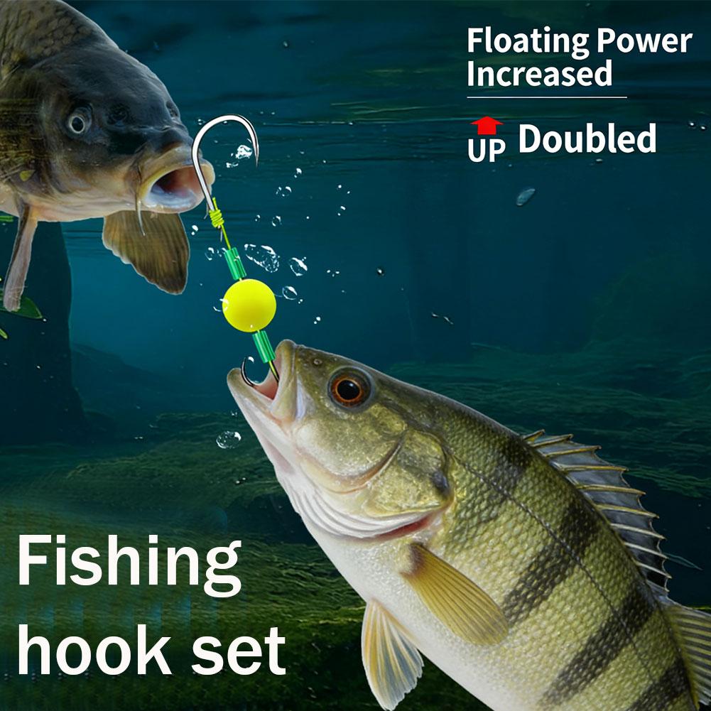 Equipo de pesca con doble anzu - Fishing Hook Weedless reseña y precio
