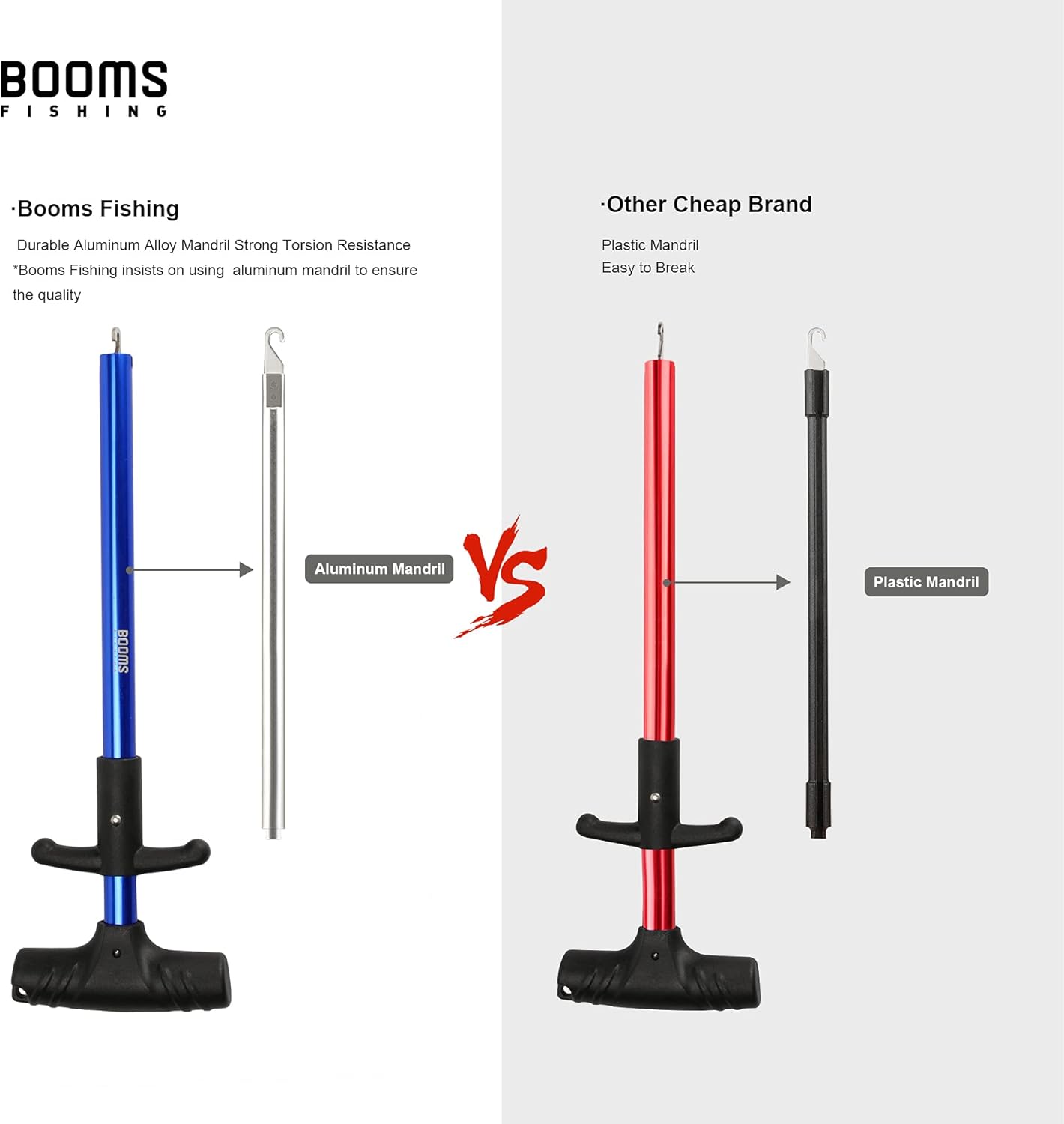 Booms Fishing R02, tubo de alu - Fishing Hook Remover reseña y precio