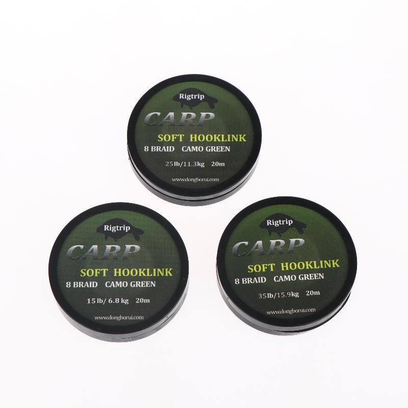 Línea de pesca de carpa de 20  - Fishing Hook Size reseña y precio