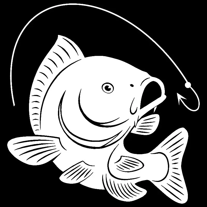 Calcomanía de gancho de pesca  - Fishing Hook reseña y precio