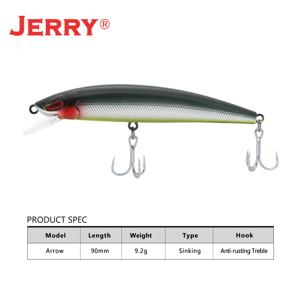 Jerry Arrow-señuelo Artificial - Fishing Hook Treble reseña y precio