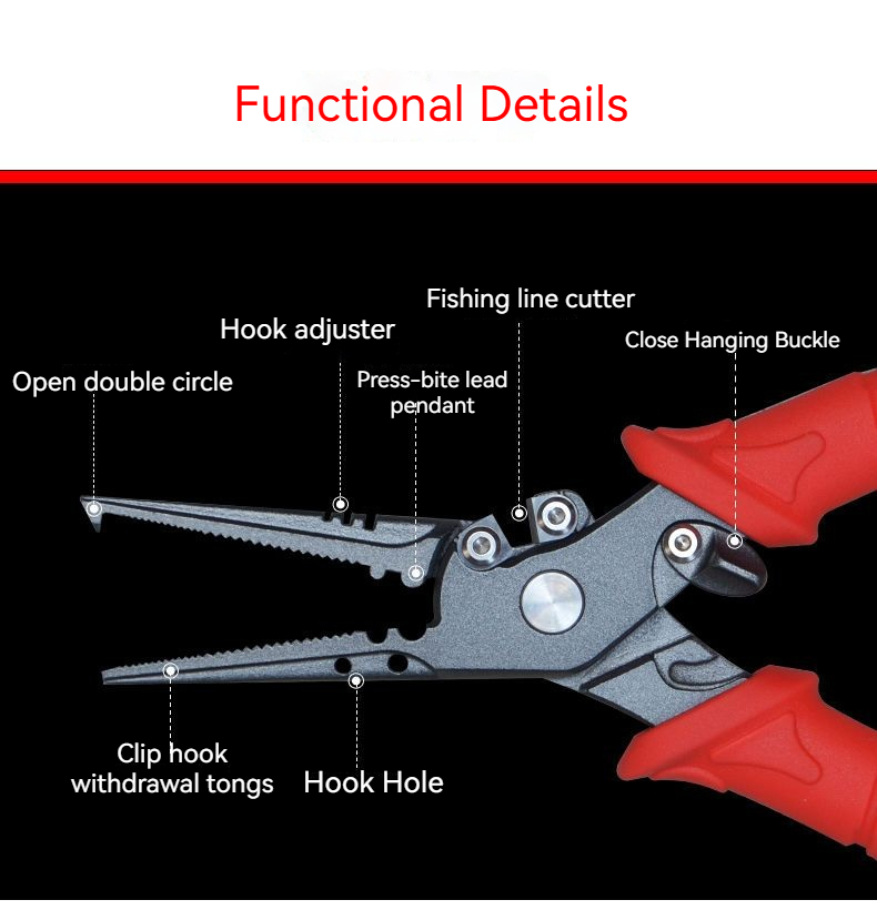 Alicates de pesca multifuncion - Fishing Hook Remover reseña y precio