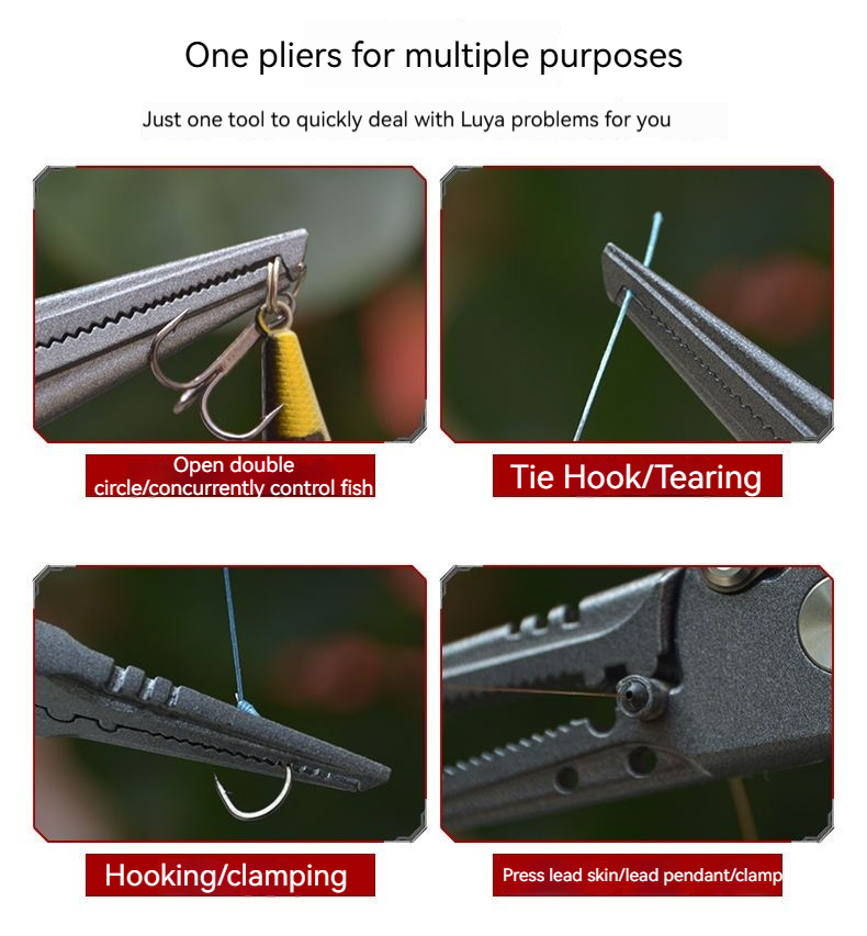 Alicates de pesca multifuncion - Fishing Hook Remover reseña y precio