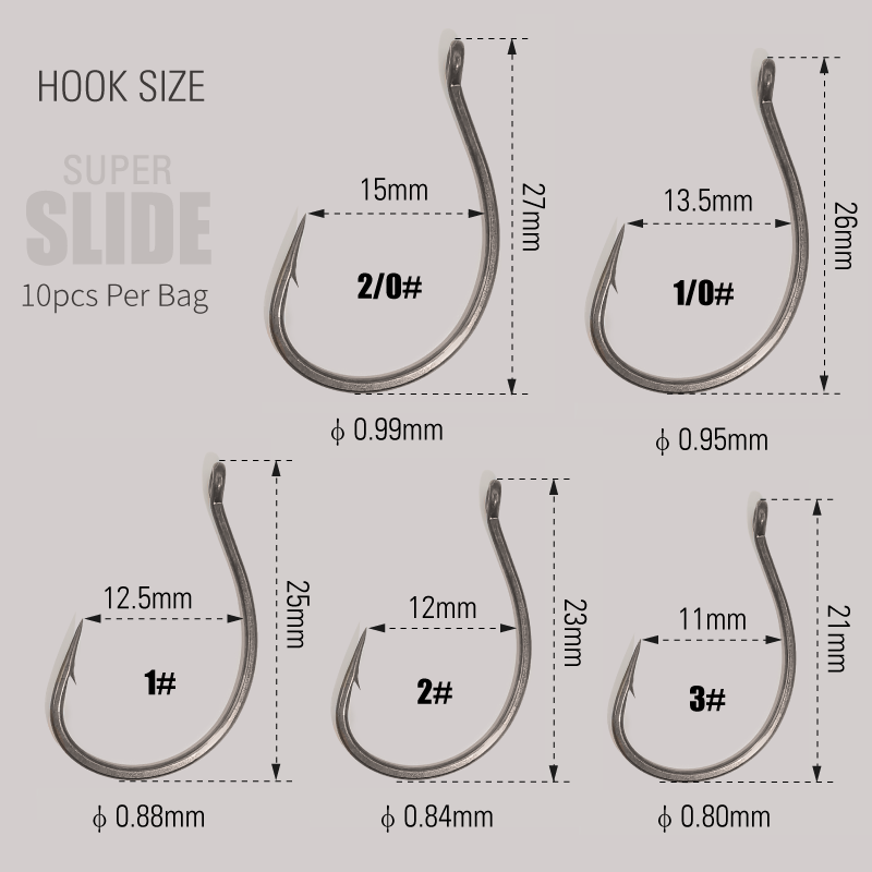 LUREHOLIC-anzuelo loco súper d - Fishing Hook Barbless reseña y precio