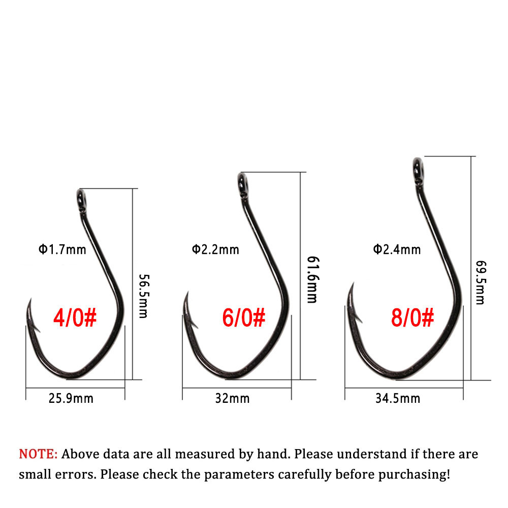 Wifreo 20 piezas anzuelo de ba - Fishing Hook Barbless reseña y precio