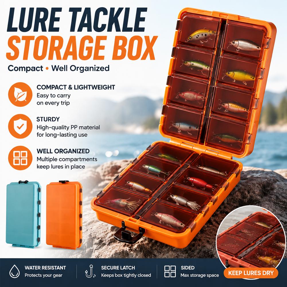 Caja de Pesca con 20 Compartim - Fishing Hook Box reseña y precio