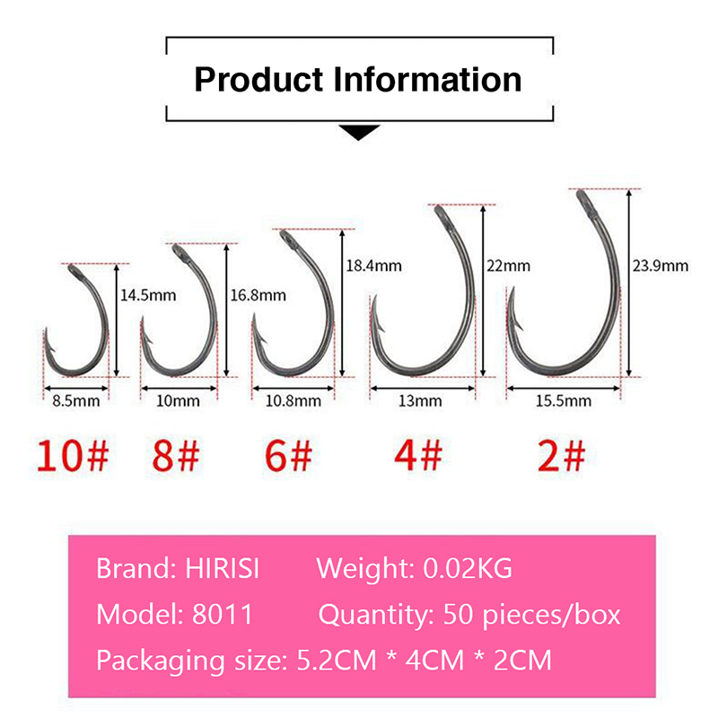 {YY30} Hirisi - Caja de 50 Anz - Fishing Hook Box reseña y precio