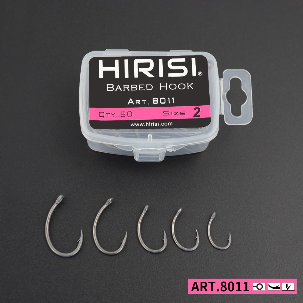 Hirisi-anzuelos de pesca de ca - Fishing Hook Barbless reseña y precio