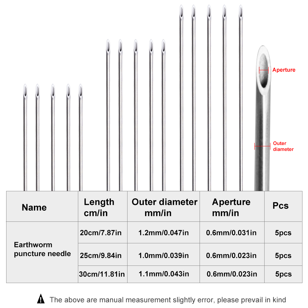FTK-aguja de enganche de lombr - Fishing Hook Stainless Steel reseña y precio